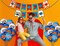Super Dad Father’s Day Decorations – Banner & Balloon Party Set